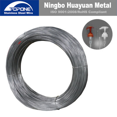 Bright Stainless Steel Spring Wire 0.1-14mm , Stainless Steel Compression Springs
