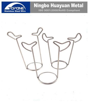 0.11-16mm Bending Electronic Stainless Steel Wire Forming Double Spiral Torsion Spring