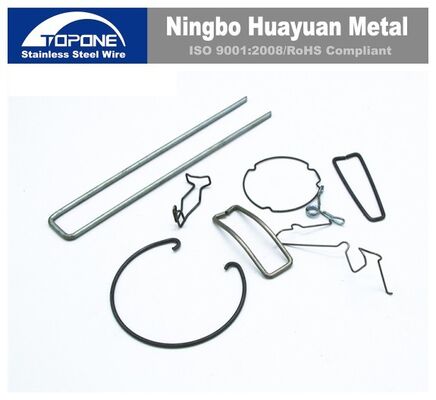 Industrial Stainless Steel Torsion Springs Sinuous Springs High Temp Resistance