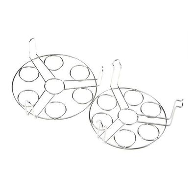 Kitchen Stainless Steel Egg Steamer Rack For Cooker Pot 304 Grade Eco - Friendly