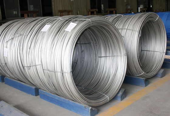 302CHQ 304HQ Cold Drawn Stainless Steel Wire Customized Tensile Strength