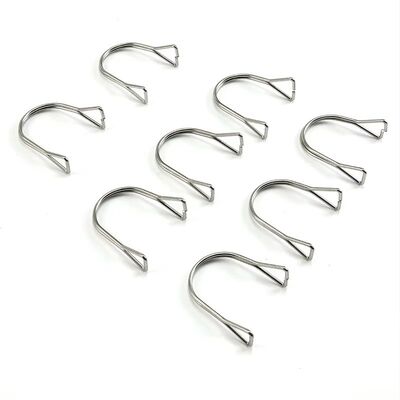 Custom U Shaped Wire Forming Spring Metal Stainless Steel Supplier Clips