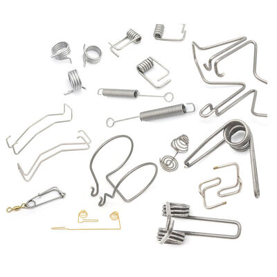 Metal Curve Forming Spring Special Shape 304 Stainless Steel Forming Wire