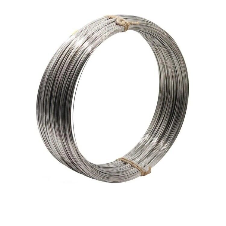 Wholesale Price 201 304 316L Customized Diameter 0.6mm 1mm 2mm Cold Drawn Stainless Steel Wire